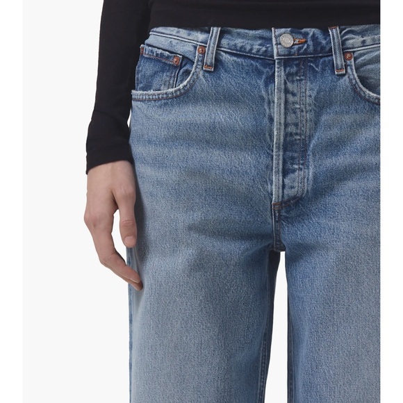 AGOLDE low slung baggy jeans. Size 25. NWOT. - Picture 3 of 5